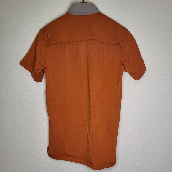 Kitsbow Rudy Merino mtb jersey in Moab Orange - Picture 2 of 9